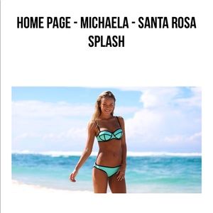 Triangl Bathing Suit (Santa Rosa Splash)